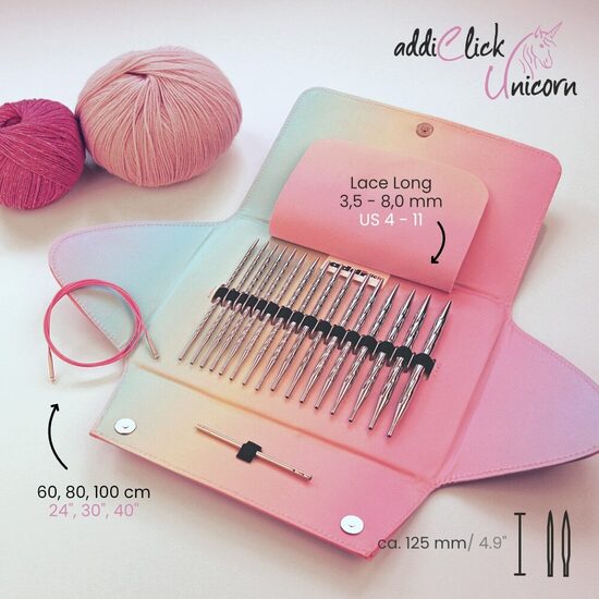 addiClick Unicorn Lace Long komplektas