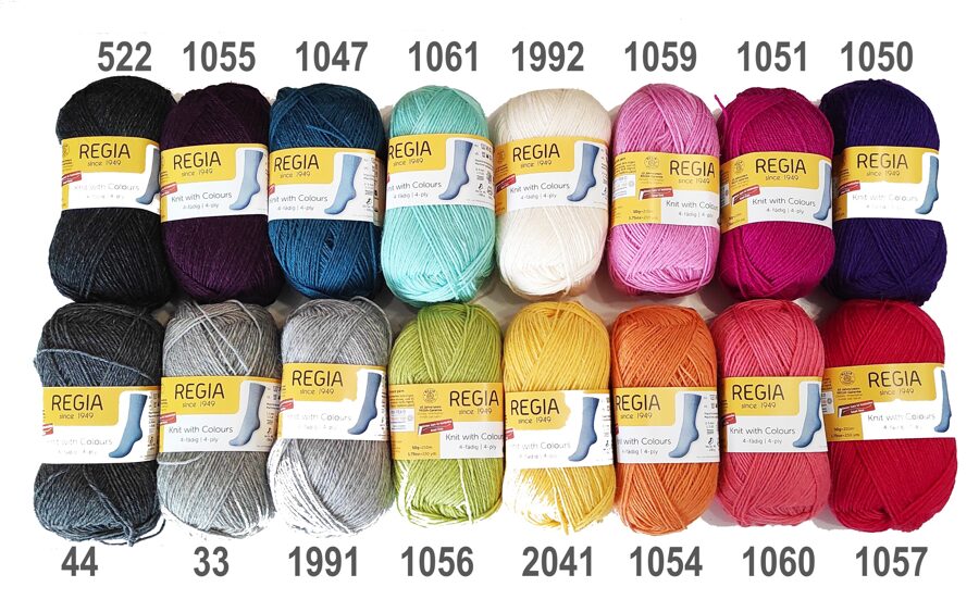 Regia Knit with Colours 50g, 4 gijų