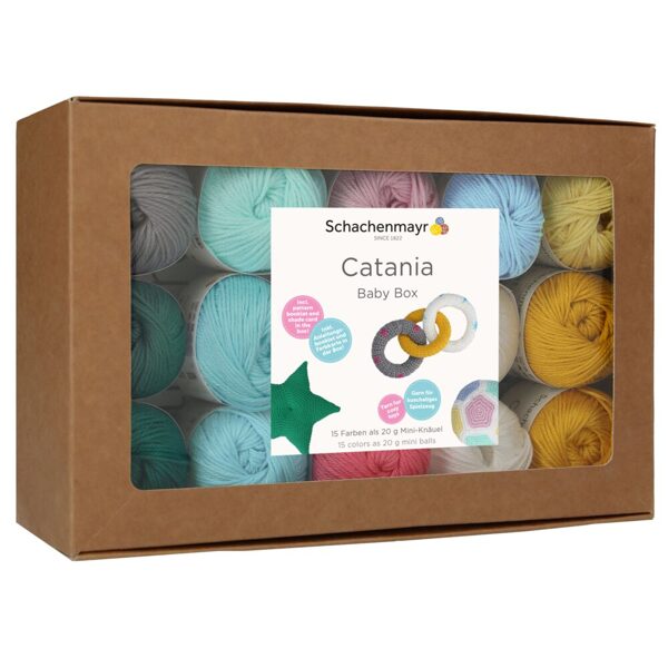 Schachenmayr Catania, Baby Box 15x20g 